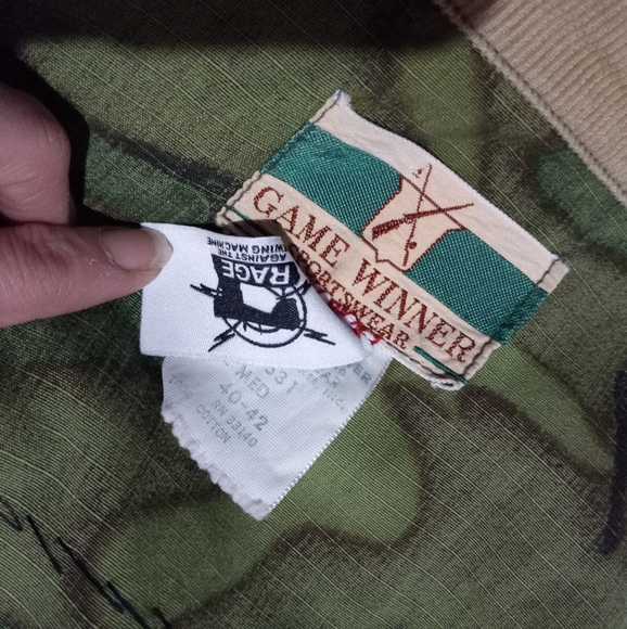 Ultimate Horror lovers custom OOAK Rage camo jacket! SOLD@hosted store - Picture 11 of 16